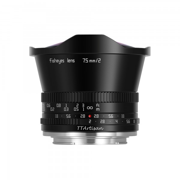 TTArtisan 7,5mm f/2,0 Fisheye für Fuji X