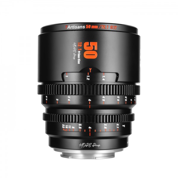 7Artisans Hope 50mm T2.1 titangrau f.Fuji X (S35)