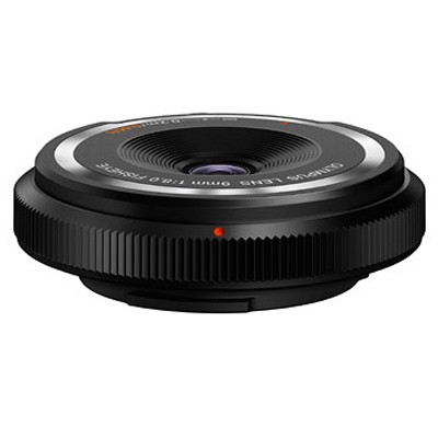 OM SYSTEM Body Cap Lens 8,0/9mm Fish-Eye, schwarz