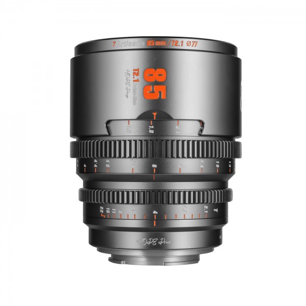 7Artisans Hope 85mm T2.1 titangrau f. Sony E (S35)