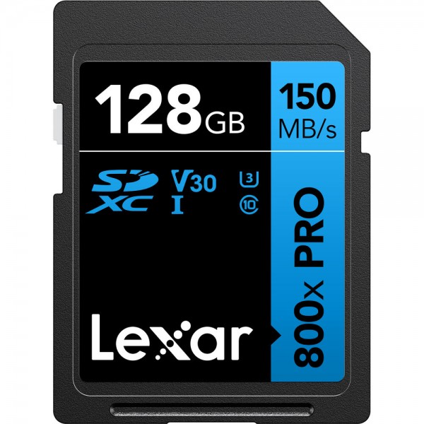 Lexar SDXC Professional UHS-I 800x 128GB