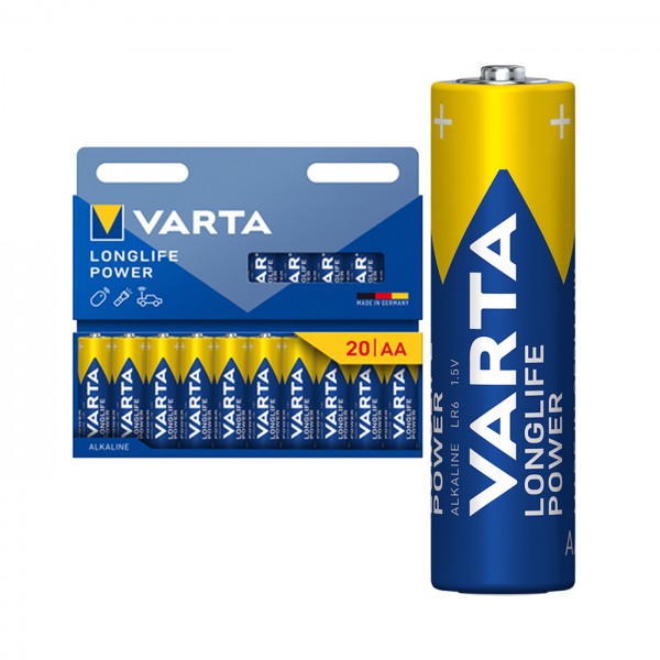 Varta Longlife Power Mignon AA/LR6 20-er Pack