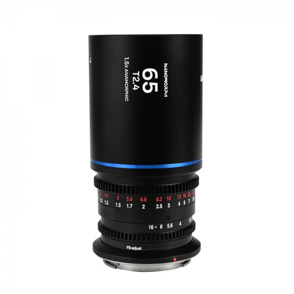 LAOWA Nanomorph 65mm T2.4 1.5X S35 blau Canon RF