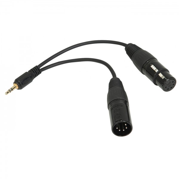 Nanlite DMX-Adapterkabel CB-DMX-3.5C- 1/2