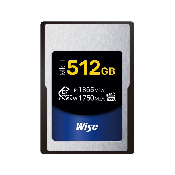 Wise 512 GB CFexpress 4.0 Type A Mk-II