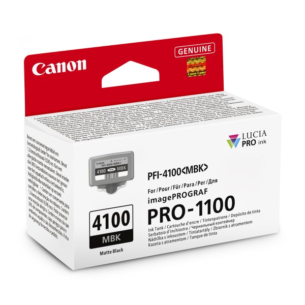 Canon PFI-4100MBK mattschwarz