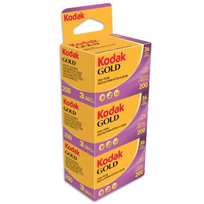 Kodak Gold 200 135/36 3erPack