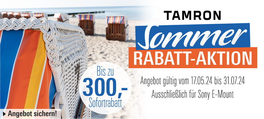 Tamron - Aktion vom 17.05.2024 - 31.07.2024