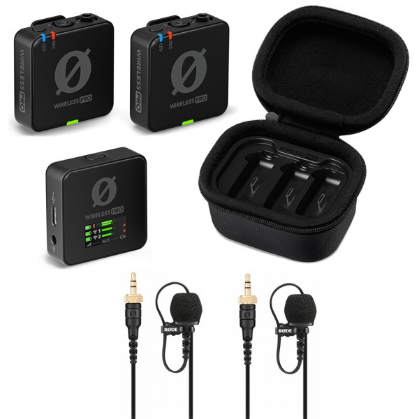 Rode Wireless PRO drahtloses Mikrofonsystem Set