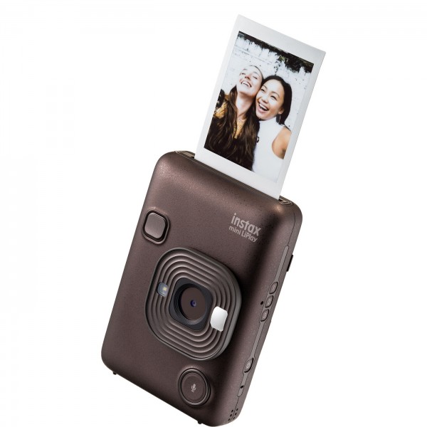 Fuji Instax Mini LiPlay Sofortbildkamera, bronce