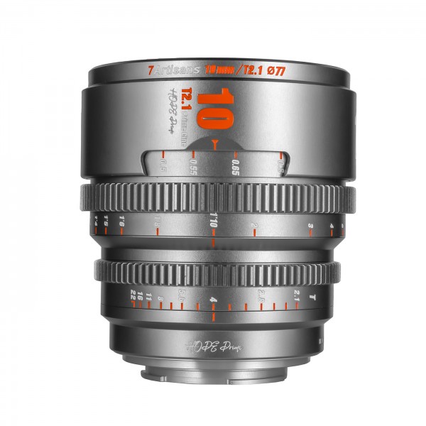 7Artisans Hope 10mm T2.1 titangrau f.Canon RF(S35)