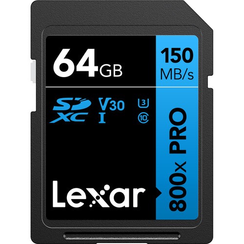 Lexar SDXC Professional UHS-I 800x 64 GB