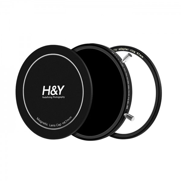 H&Y HD EVO ND3-1000 + CPL Filter 95mm + Deckel